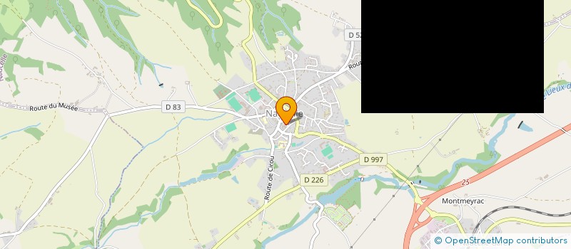 localisation de l'entreprise LE TEMPS RETROUVE  NAUCELLE