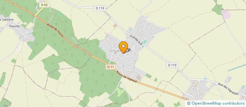 localisation de l'entreprise LE TENO CONSULTANT  GOUPILLIERES