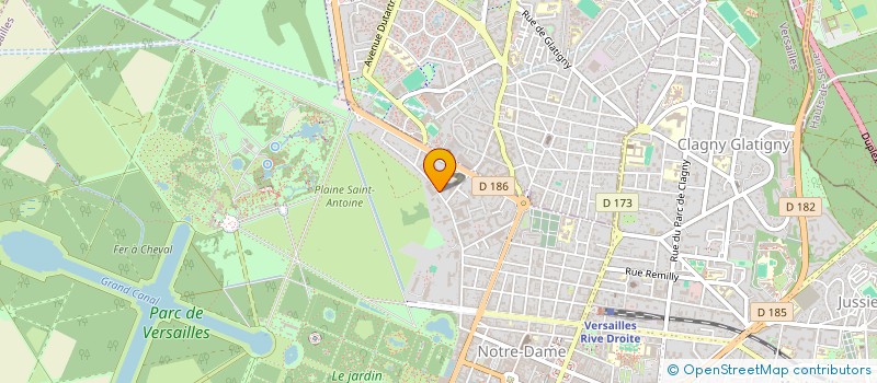 localisation de l'entreprise LE TER KERDELAN 2 à VERSAILLES