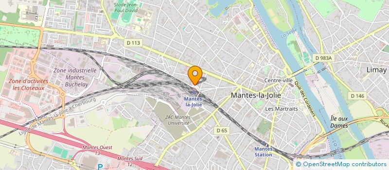 localisation de l'entreprise LE TERMINAL  MANTES-LA JOLIE