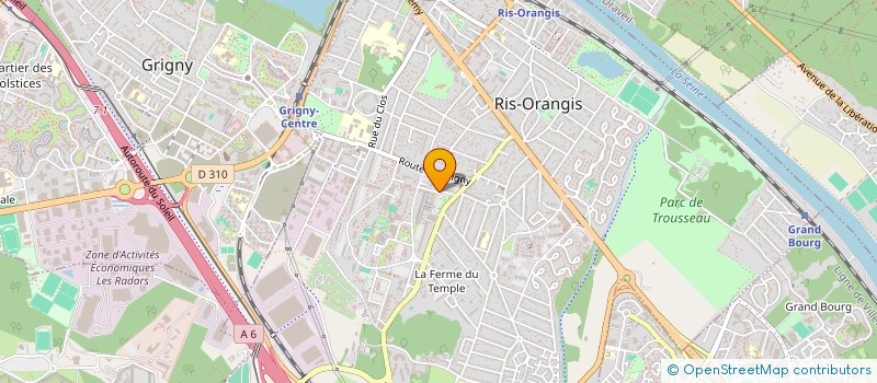localisation de l'entreprise LE TERMINUS à RIS-ORANGIS