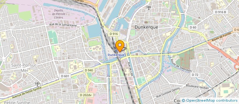 localisation de l'entreprise LE TERMINUS à DUNKERQUE