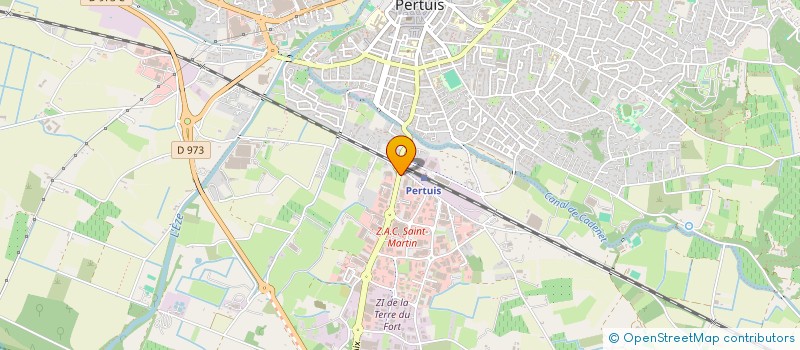 localisation de l'entreprise LE TERMINUS  PERTUIS