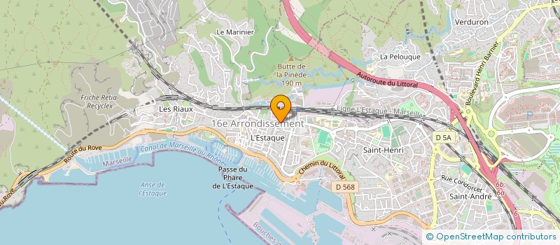 localisation de l'entreprise LE TERMINUS à MARSEILLE