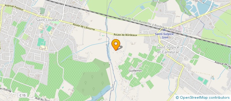 localisation de l'entreprise LE TERMINUS IMMO  SAINT-SULPICE-ET-CAMEYRAC