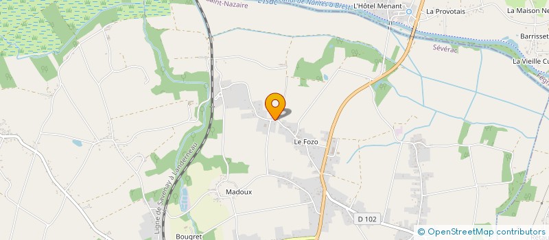 localisation de l'entreprise LE TERRIER 10  BLAIN