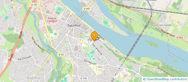 localisation de l'entreprise LE TERRIER à SAUMUR