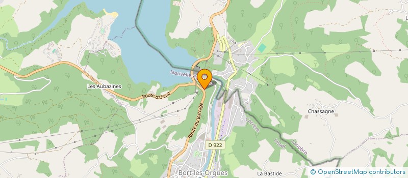 localisation de l'entreprise LE TERRIER  BORT-LES-ORGUES