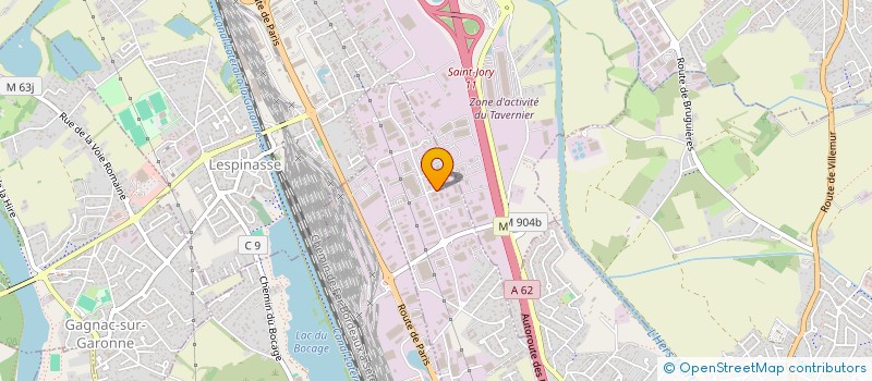 localisation de l'entreprise LE TERROIR  ST ALBAN