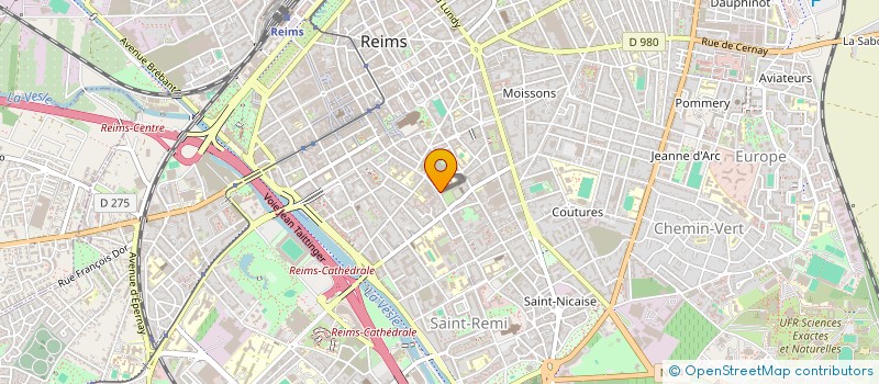 localisation de l'entreprise LE TERROIR  REIMS