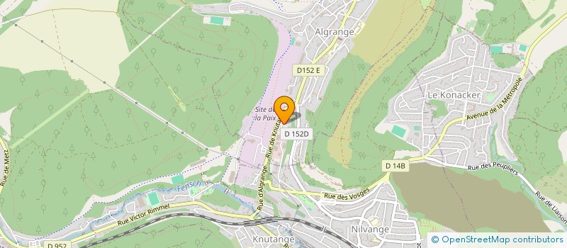 localisation de l'entreprise LE TERROIR  ALGRANGE