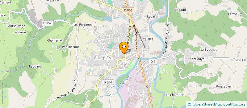 localisation de l'entreprise LE TERROIR AUX IMAGES à COURPIERE