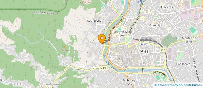 localisation de l'entreprise LE TERROIR CEVENOL  ALES