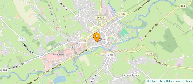 localisation de l'entreprise LE TERROIR D'ANNICK à CHARLIEU