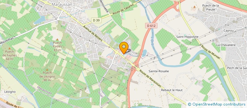 localisation de l'entreprise LE TERTRE  MARAUSSAN