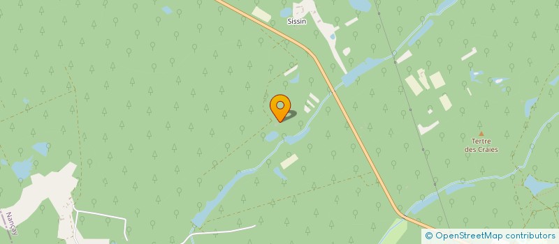 localisation de l'entreprise LE TERTRE  NANCAY