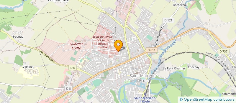 localisation de l'entreprise LE TERTRE HAUT  ROCHEFORT