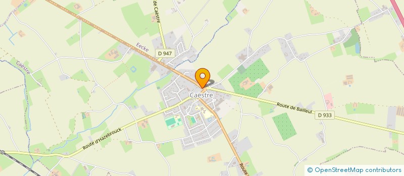 localisation de l'entreprise LE TEUQUET  CAESTRE