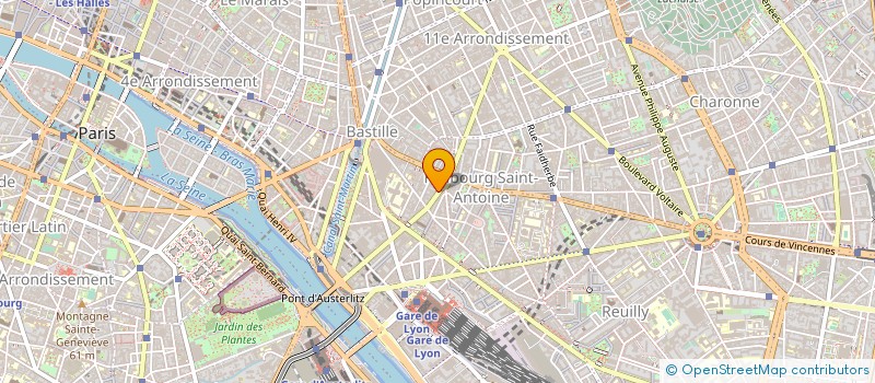 localisation de l'entreprise LE TEXTILE FRANCAIS AMEUBLEMENT à PARIS