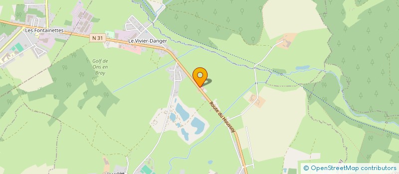 localisation de l'entreprise LE THABOR2  ONS-EN-BRAY