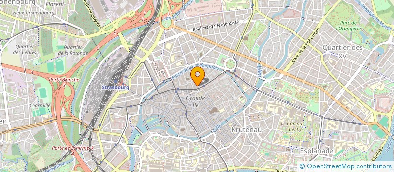 localisation de l'entreprise LE THAI WELLNESS à STRASBOURG