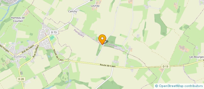 localisation de l'entreprise LE THAO GROUP  CASTILLON