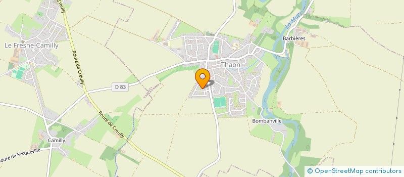 localisation de l'entreprise LE THAON DU THEATRE  THAON