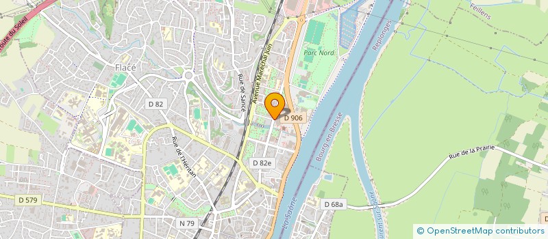 localisation de l'entreprise LE THEATRE  MACON