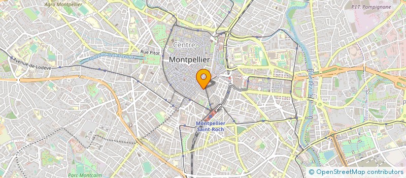 localisation de l'entreprise LE THEATRE à MONTPELLIER