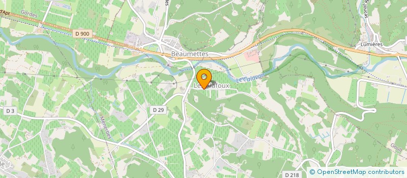 localisation de l'entreprise LE THEATRE  MENERBES