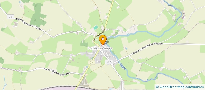 localisation de l'entreprise LE THEATRE A FILS  POILLE-SUR-VEGRE