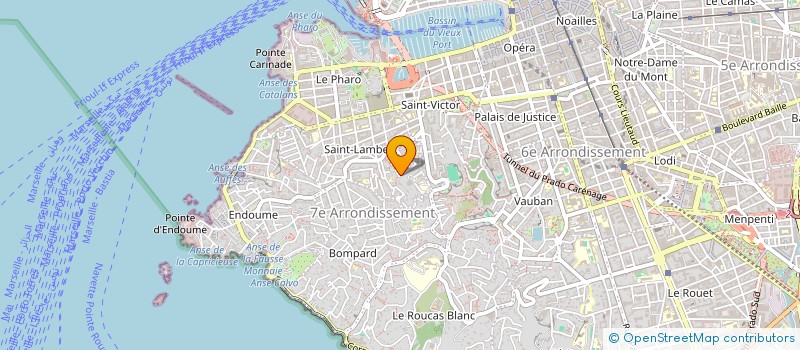 localisation de l'entreprise LE THEATRE A MALICE à MARSEILLE