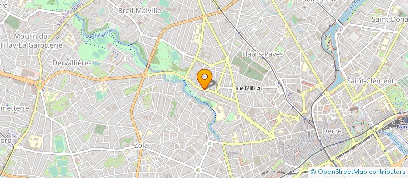 localisation de l'entreprise LE THEATRE AMATEUR NANTAIS à NANTES