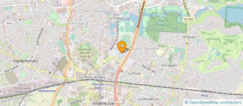 localisation de l'entreprise LE THEATRE D A COTE à VILLENEUVE D ASCQ