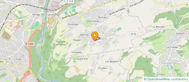 localisation de l'entreprise LE THEATRE DES MARIONNETTES A FILS à MARIN