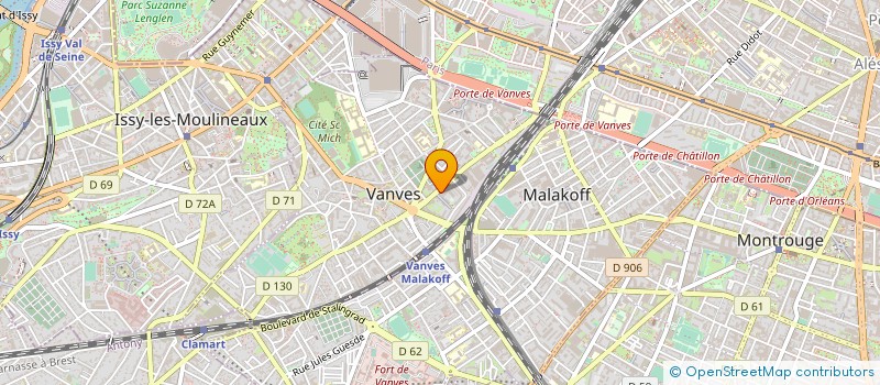 localisation de l'entreprise LE THEATRE DES TRANSHUMANCES à VANVES
