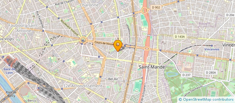 localisation de l'entreprise LE THEATRE DU FAIT-DIVERS  PARIS