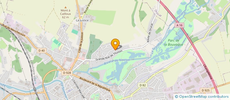 localisation de l'entreprise LE THEATRE DU GOURDIN à ABBEVILLE