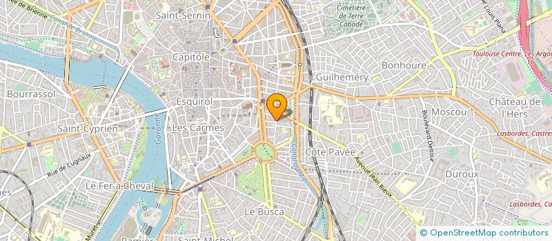 localisation de l'entreprise LE THEATRE DU GRAND ROND à TOULOUSE