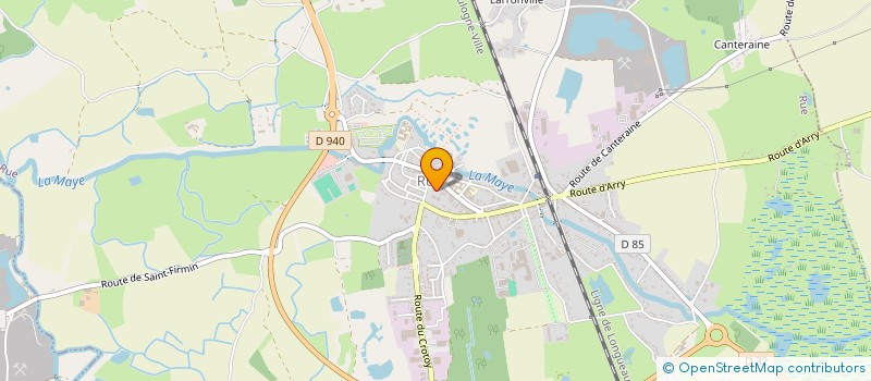 localisation de l'entreprise LE THEATRE DU MONDE ENTIER  RUE