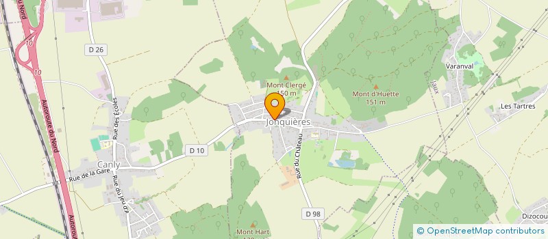 localisation de l'entreprise LE THEATRE DU PETIT JARDIN  JONQUIERES