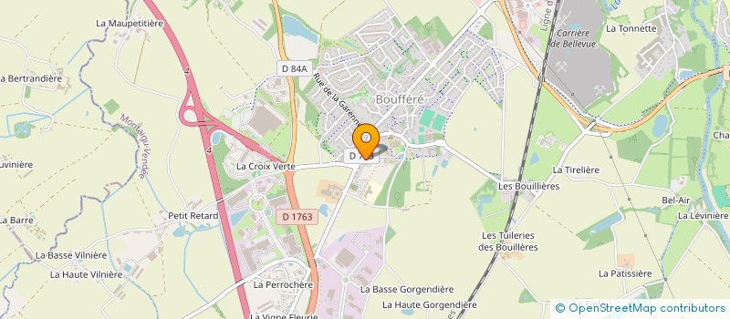 localisation de l'entreprise LE THEATRE DU RENART à MONTAIGU-VENDEE
