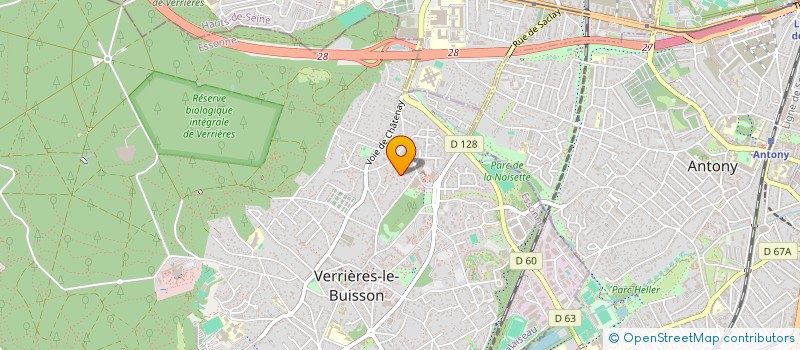 localisation de l'entreprise LE THEATRE DU SNARK à VERRIERES-LE-BUISSON