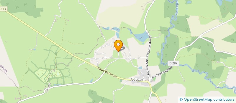 localisation de l'entreprise LE THEATRE FAIT DE LA RESISTANCE  COUZON