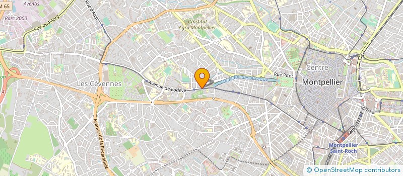 localisation de l'entreprise LE THEATRE KEZACO à MONTPELLIER
