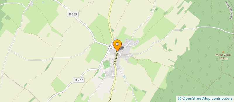 localisation de l'entreprise LE THEATRE PERCHE  AVRIGNEY-VIREY