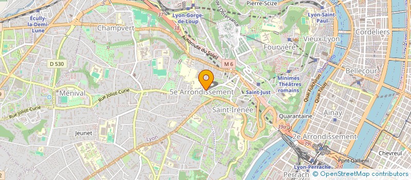 localisation de l'entreprise LE THEATRE SANS NOM à LYON
