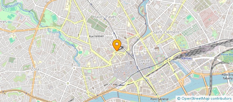 localisation de l'entreprise LE THEMIS à NANTES