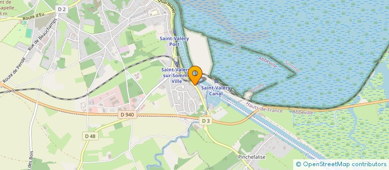 localisation de l'entreprise LE THEODOSE à SAINT-VALERY-SUR-SOMME