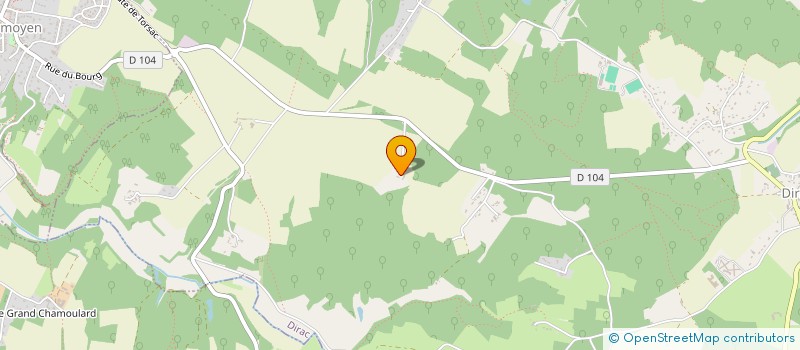 localisation de l'entreprise LE THIE  DIRAC